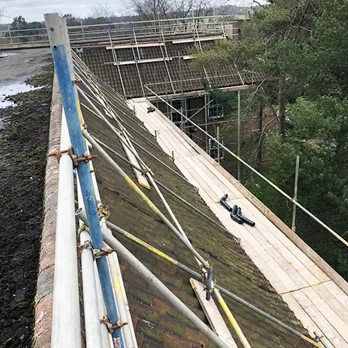 Temporary Roof Scaffolding